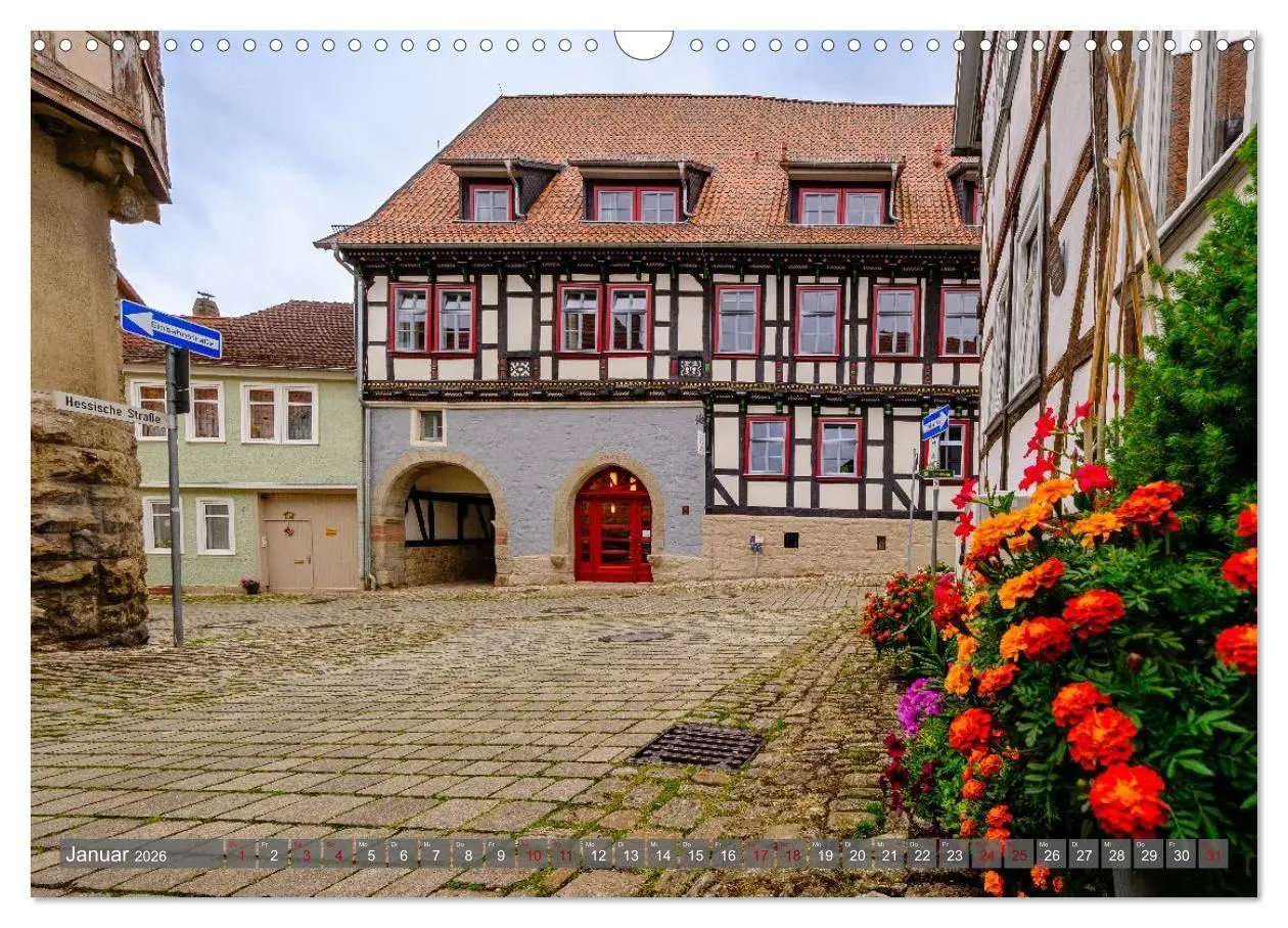 Bild: 9783516659009 | Ein Blick auf Treffurt (Wandkalender 2026 DIN A3 quer), CALVENDO...