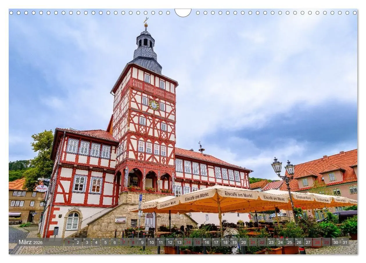 Bild: 9783516659009 | Ein Blick auf Treffurt (Wandkalender 2026 DIN A3 quer), CALVENDO...