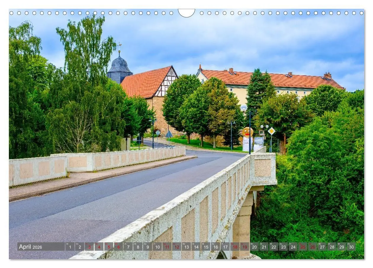 Bild: 9783516659009 | Ein Blick auf Treffurt (Wandkalender 2026 DIN A3 quer), CALVENDO...