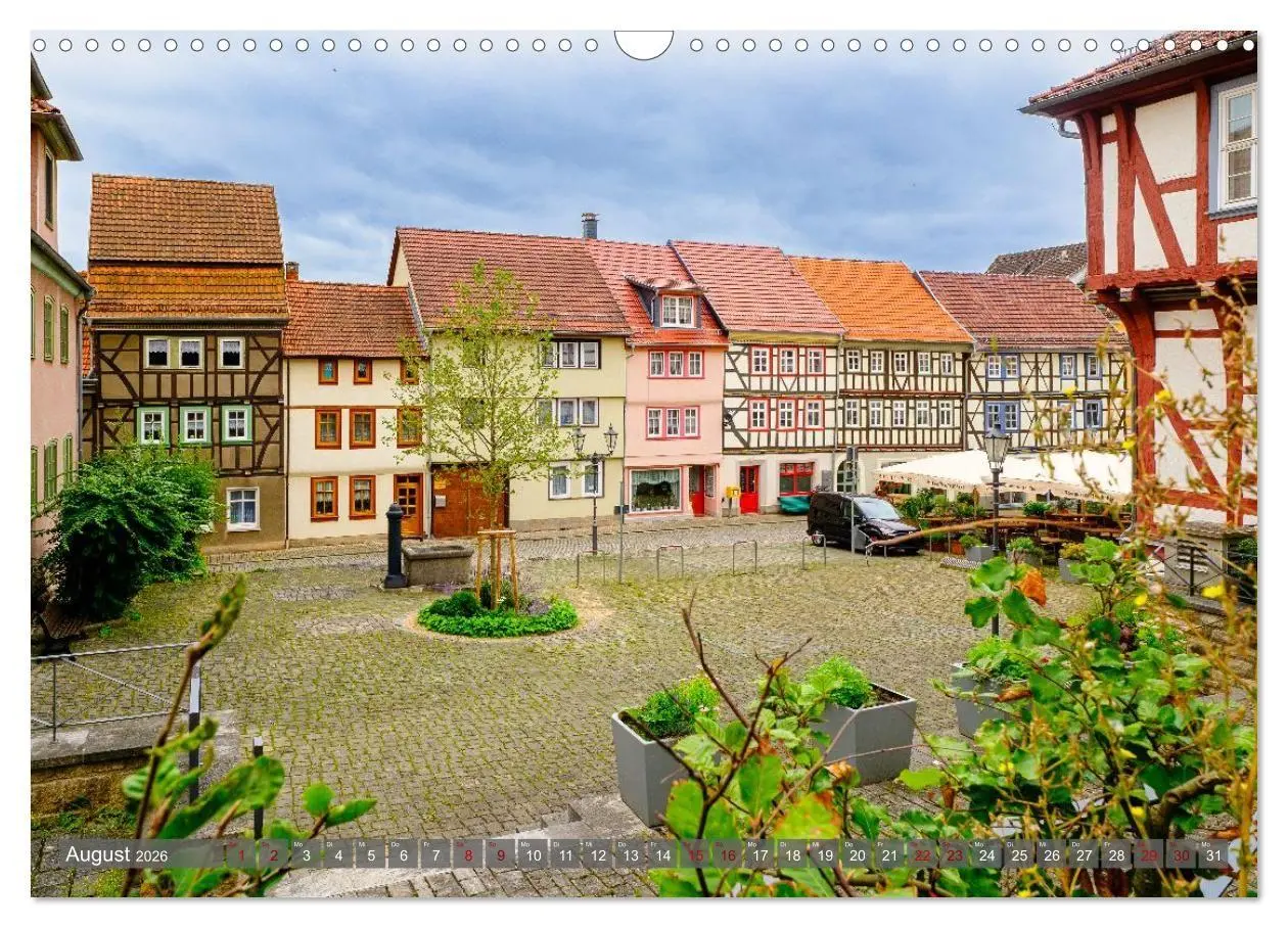 Bild: 9783516659009 | Ein Blick auf Treffurt (Wandkalender 2026 DIN A3 quer), CALVENDO...