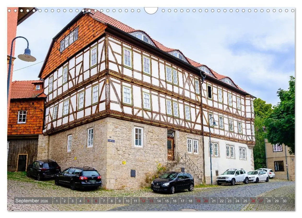 Bild: 9783516659009 | Ein Blick auf Treffurt (Wandkalender 2026 DIN A3 quer), CALVENDO...