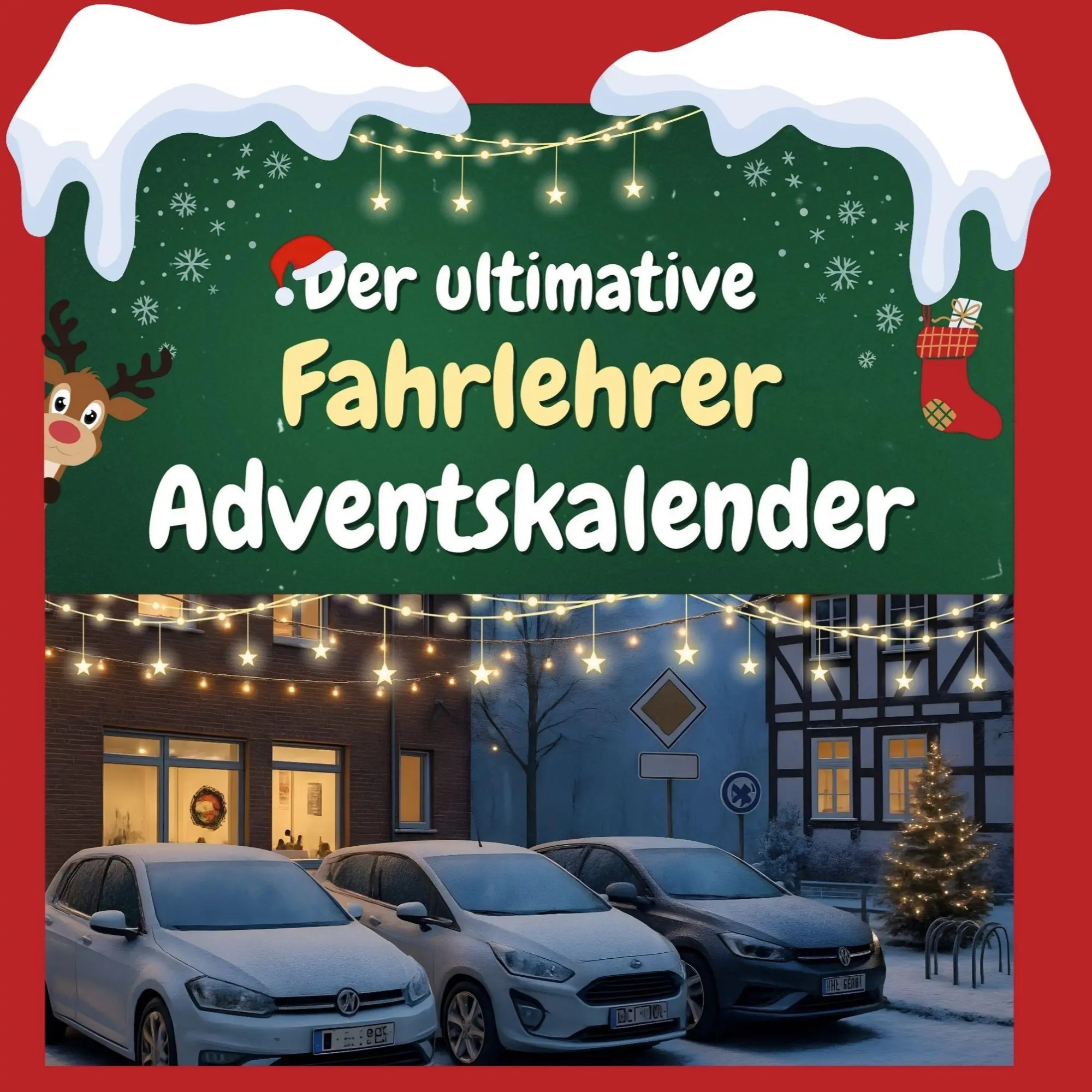 Cover: 9783695309009 | Der ultimative Fahrlehrer-Adventskalender | Noah Schröder | Buch