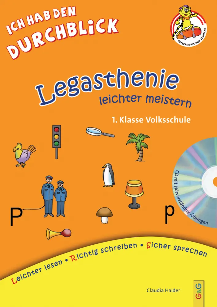 Cover: 9783707419009 | Legasthenie leichter meistern - 1. Klasse Volksschule, m. Audio-CD