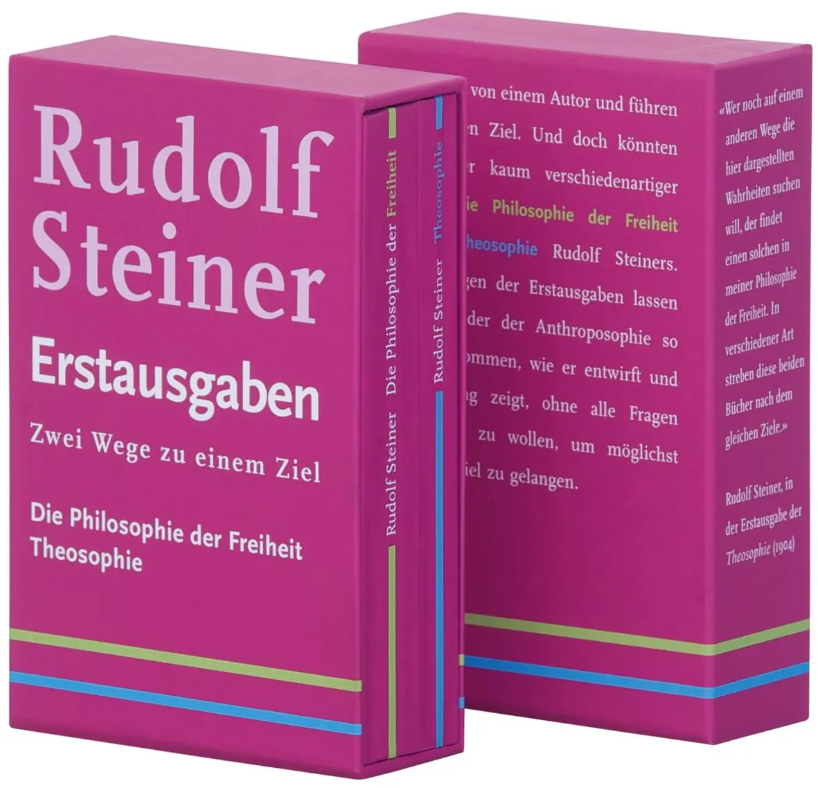 Cover: 9783772529009 | Zwei Wege zu einem Ziel: Die Philosophie der Freiheit (1894);...