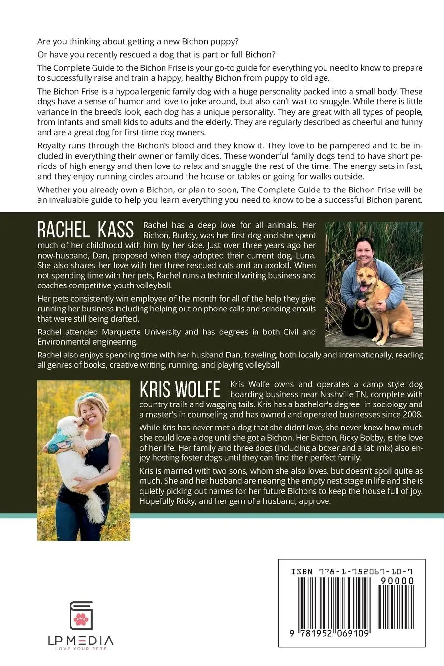 Rückseite: 9781952069109 | The Complete Guide to the Bichon Frise | Kristyanna Wolfe (u. a.)