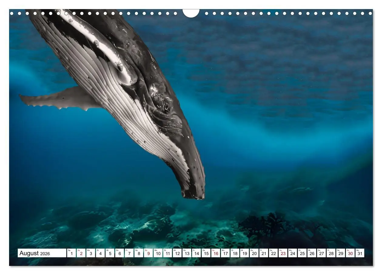 Bild: 9783457249109 | Wale und Delfine - Intelligente Meeressäuger (Wandkalender 2026 DIN...
