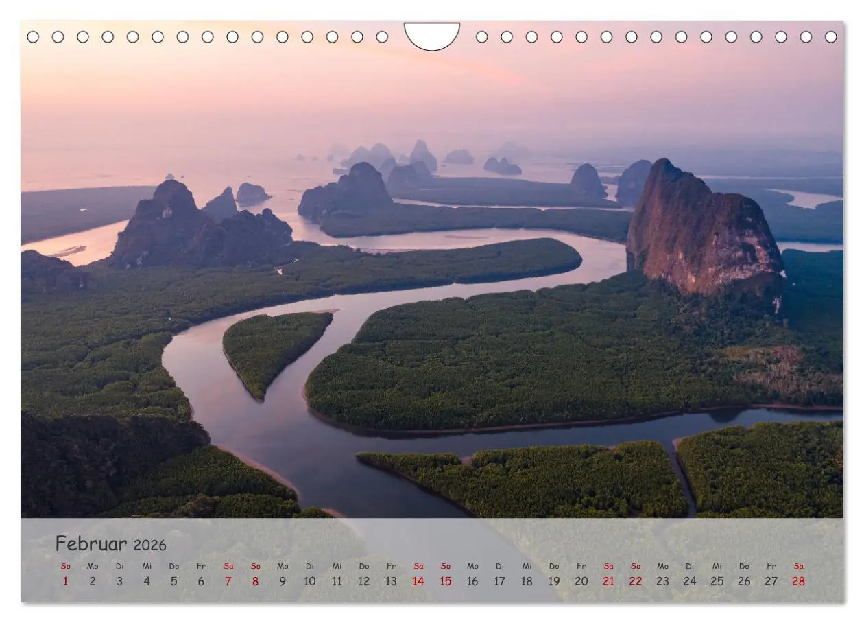 Bild: 9783457629109 | Die Erde von Oben - Earth from above (Wandkalender 2026 DIN A4...