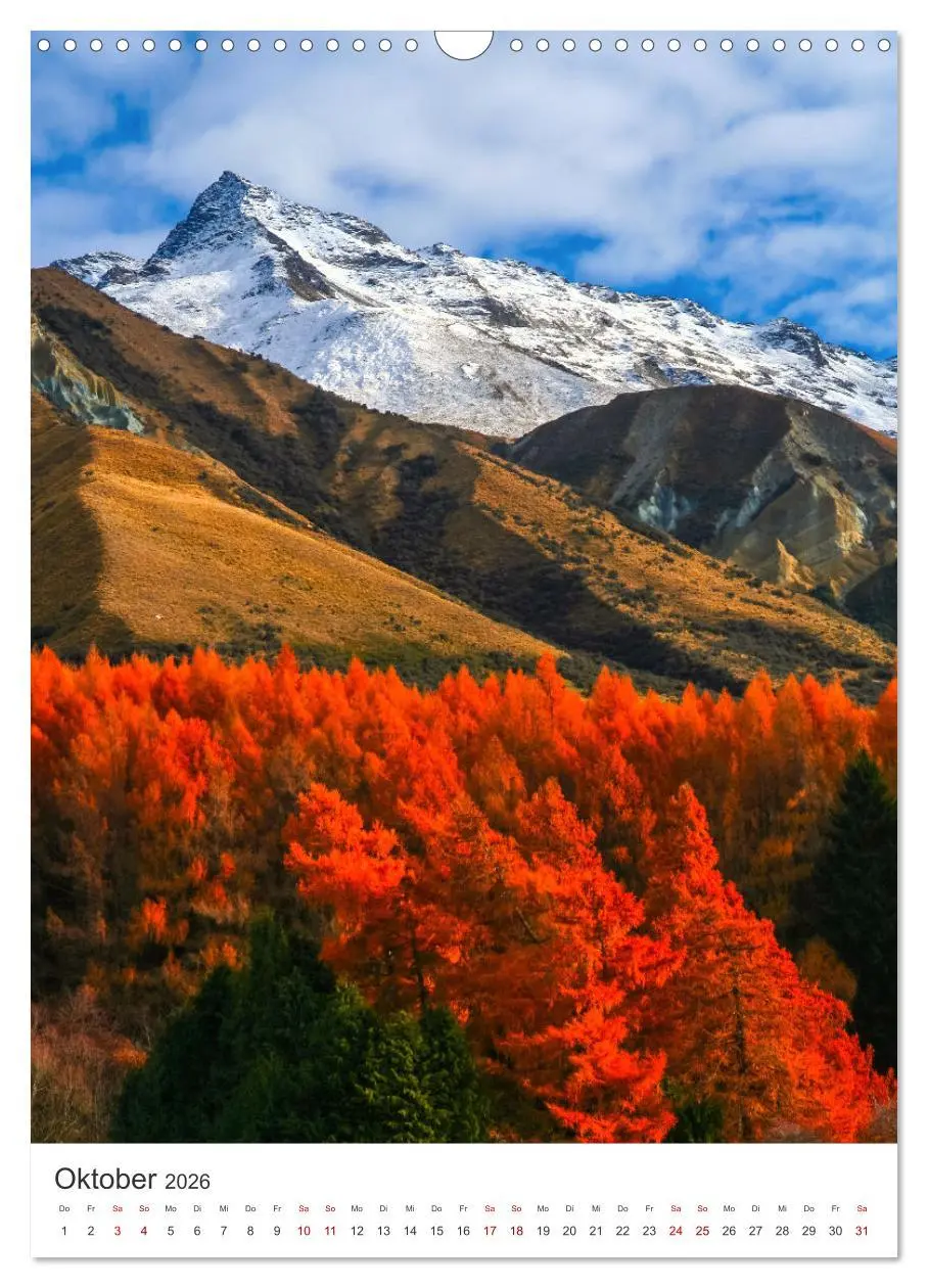 Bild: 9783516339109 | Faszinierendes Neuseeland (Wandkalender 2026 DIN A3 hoch), CALVENDO...