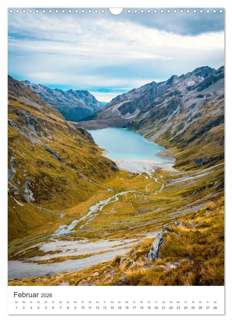 Bild: 9783516339109 | Faszinierendes Neuseeland (Wandkalender 2026 DIN A3 hoch), CALVENDO...