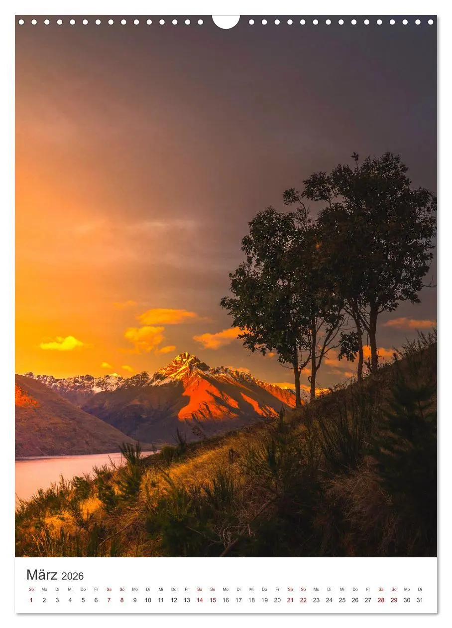 Bild: 9783516339109 | Faszinierendes Neuseeland (Wandkalender 2026 DIN A3 hoch), CALVENDO...