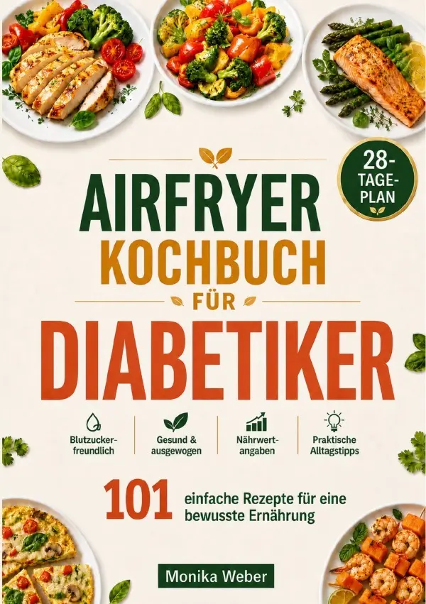Cover: 9783565609109 | Airfryer Kochbuch für Diabetiker | Monika Weber | Taschenbuch | 128 S.