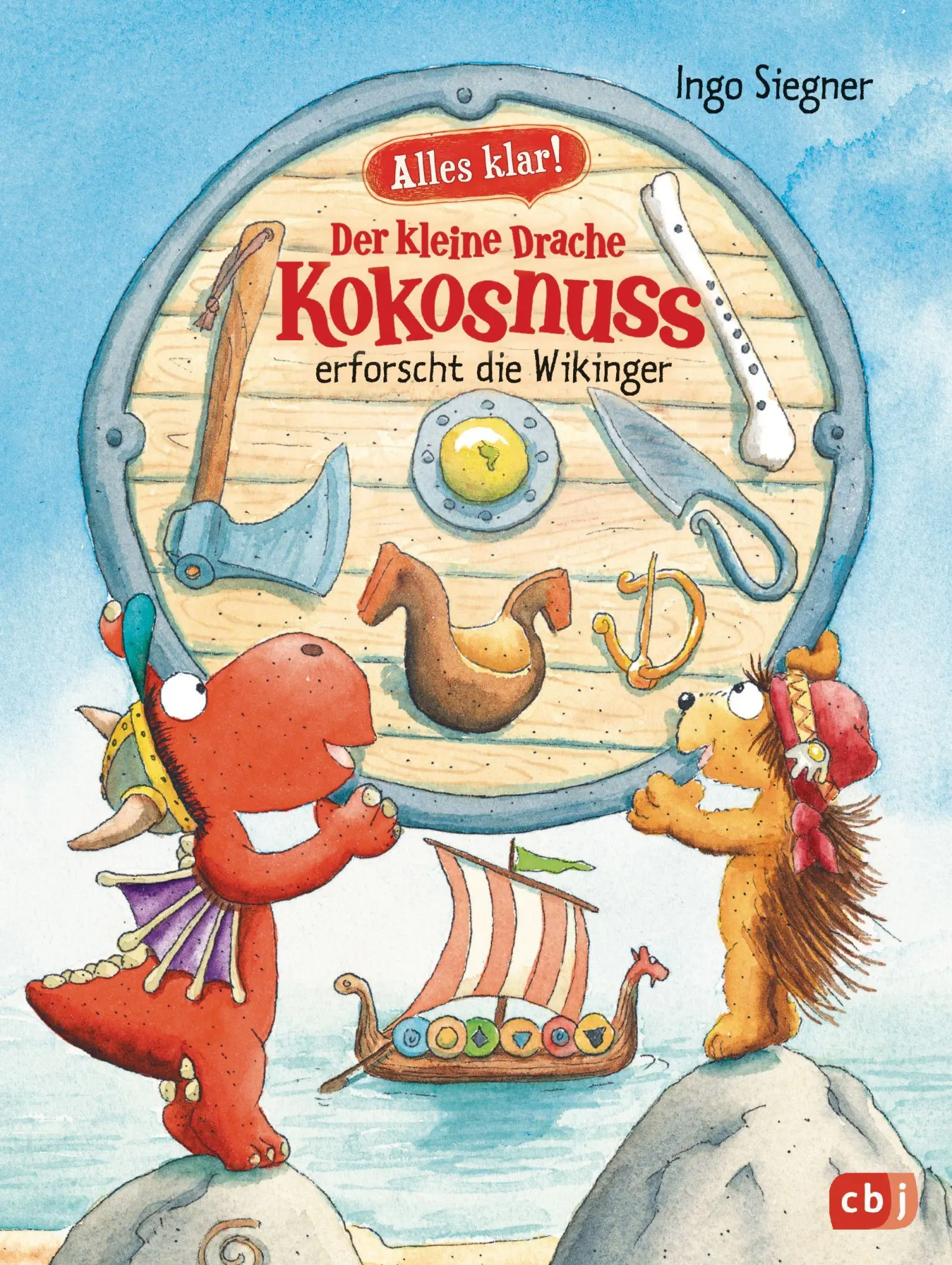 Cover: 9783570179109 | Alles klar! Der kleine Drache Kokosnuss erforscht die Wikinger | Buch