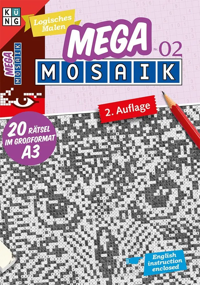 Cover: 9783906949109 | Mega-Mosaik. .2. .2 | Conceptis Puzzles | Loseblatt | Loseblattausgabe