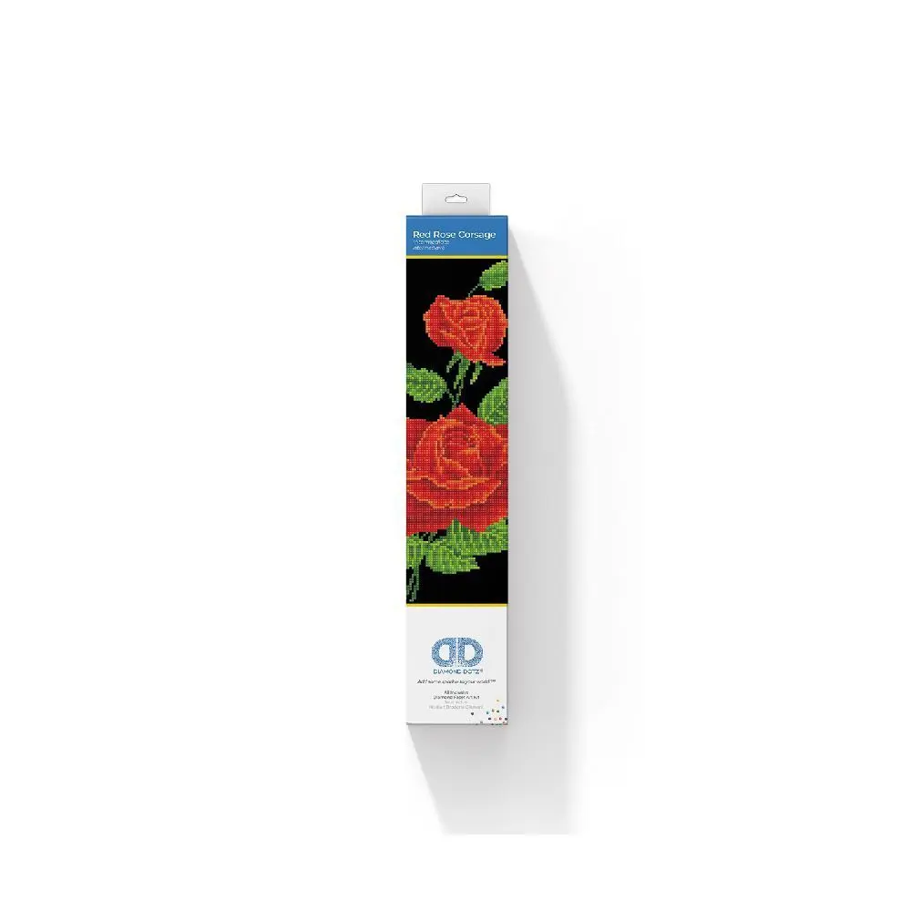 Bild: 4897073249209 | DIAMOND DOTZ - Diamond Painting Rote Rosen | Kit (Bastelset) | 2524920