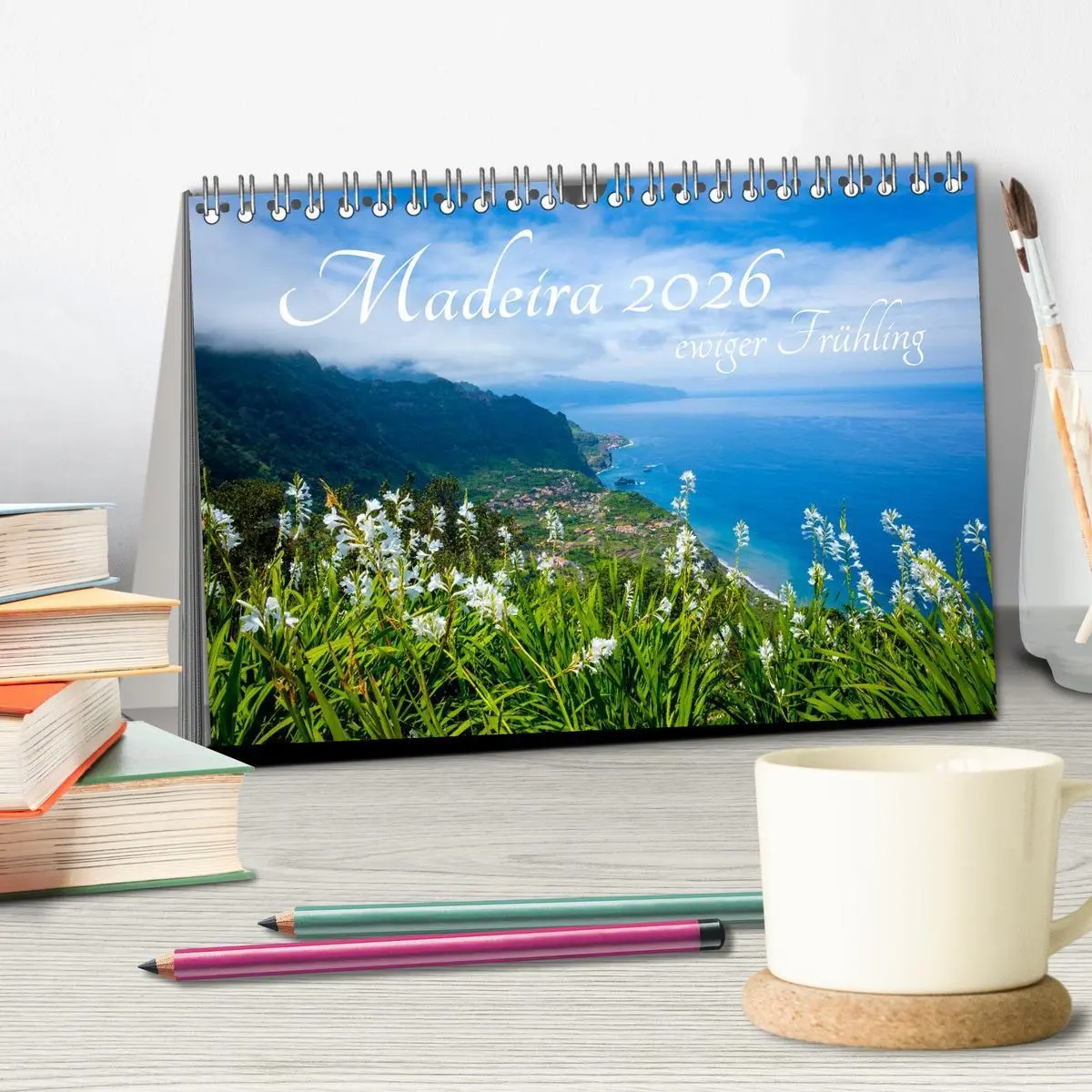 Bild: 9783516019209 | Madeira - ewiger Frühling (Tischkalender 2026 DIN A5 quer),...