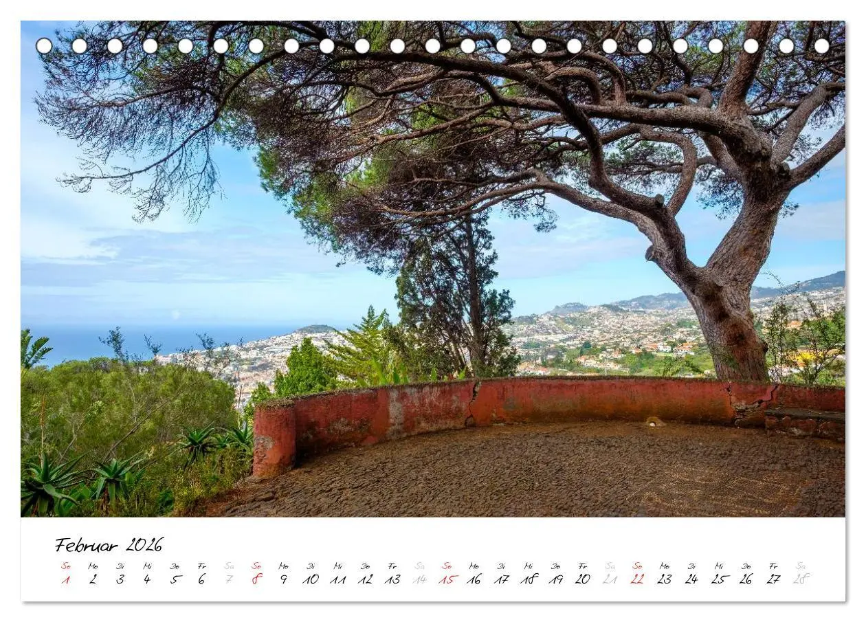 Bild: 9783516019209 | Madeira - ewiger Frühling (Tischkalender 2026 DIN A5 quer),...