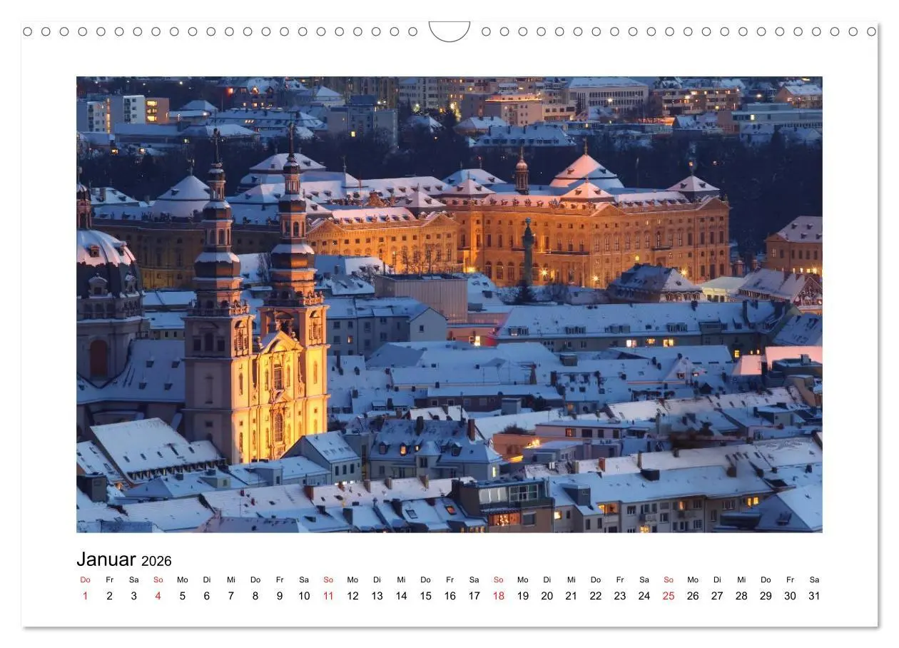 Bild: 9783516189209 | Würzburg - Im Lauf der Jahreszeiten (Wandkalender 2026 DIN A3...