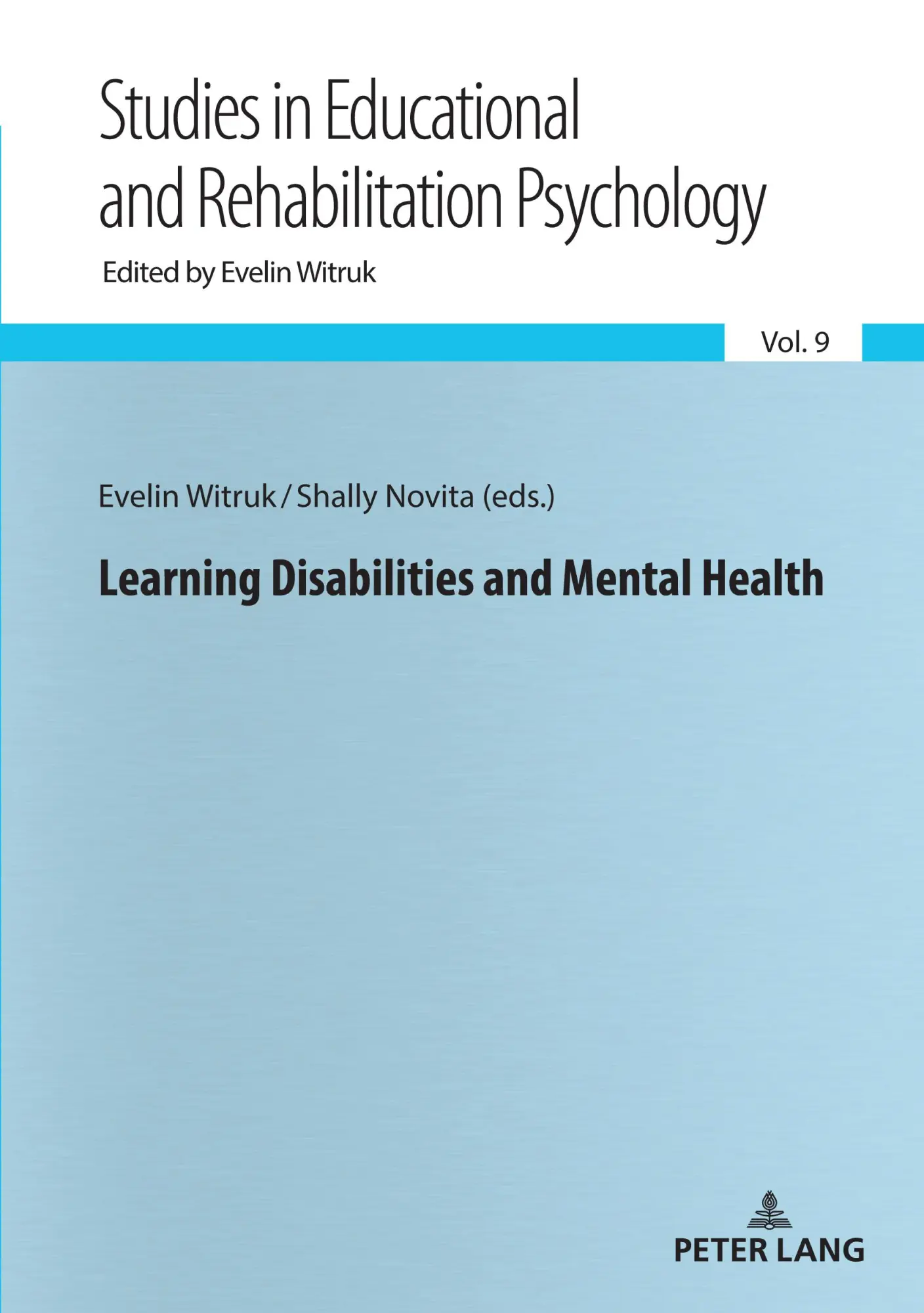 Learning Disabilities and Mental Health (Beiträge zur Pädagogischen und Rehabilitationspsychologie. Studies in Educational and Rehabilitation Psychology, Band 9)