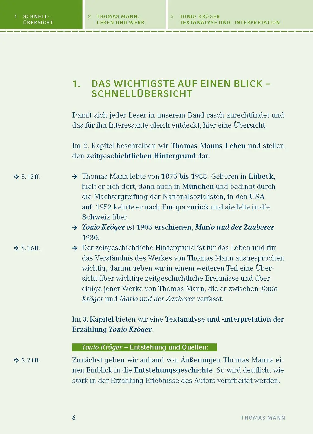 Bild: 9783804419209 | Tonio Kröger &amp; Mario und der Zauberer. Textanalyse und...