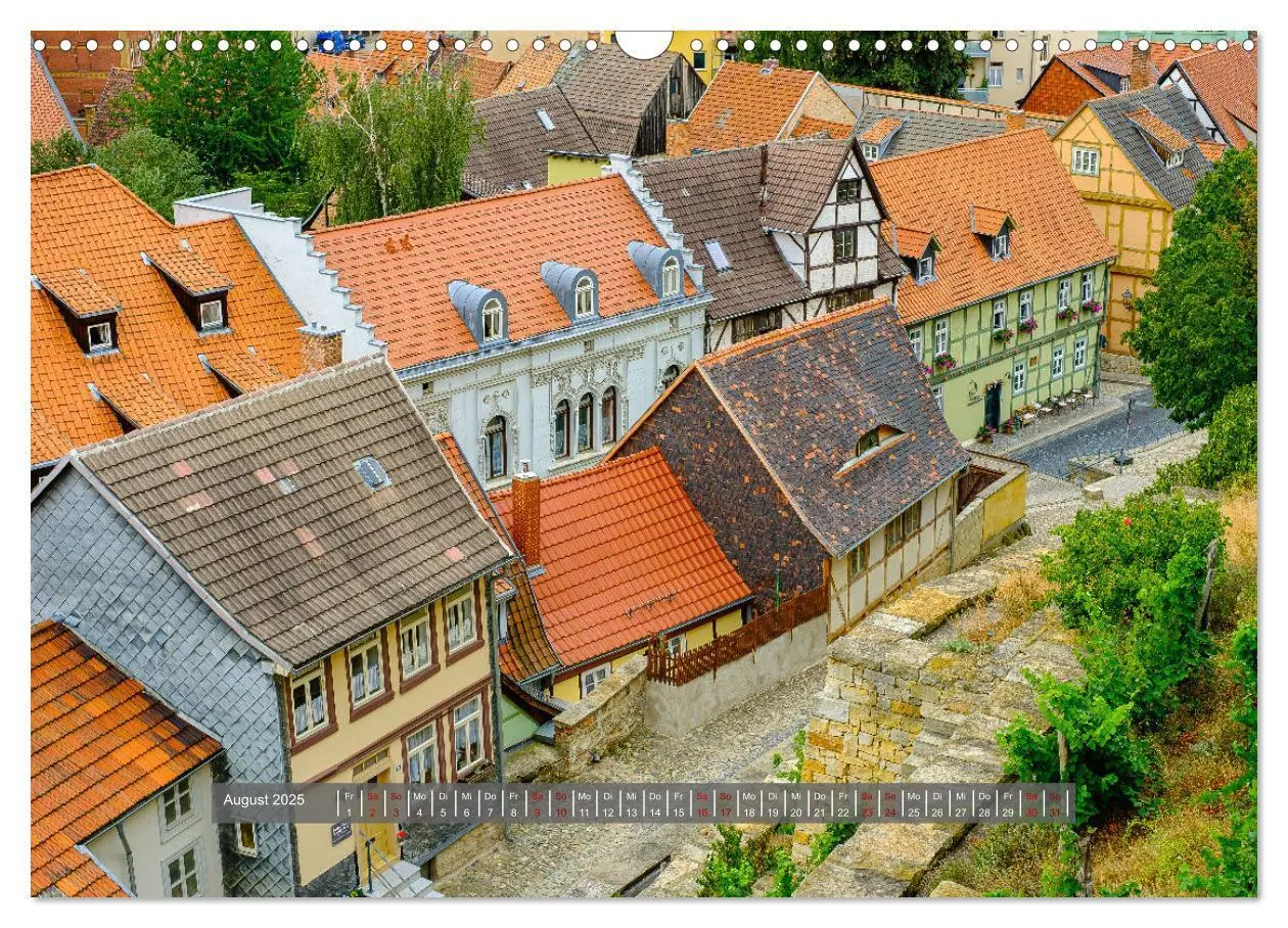 Bild: 9783383979309 | Ein Blick auf Quedlinburg (Wandkalender 2025 DIN A3 quer), CALVENDO...