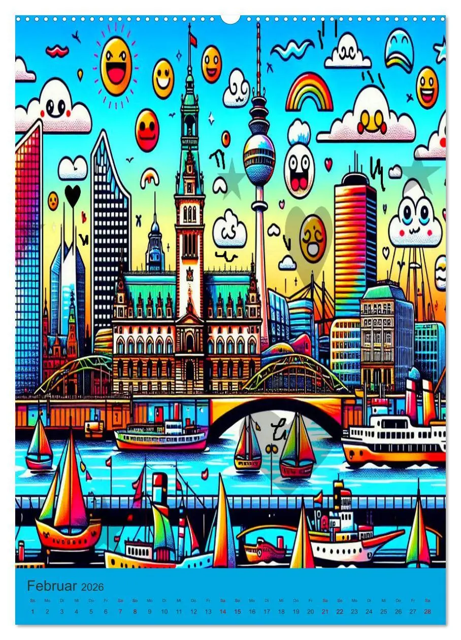 Bild: 9783516249309 | Deutschland hat Pop auf eigene Art (Wandkalender 2026 DIN A2 hoch),...