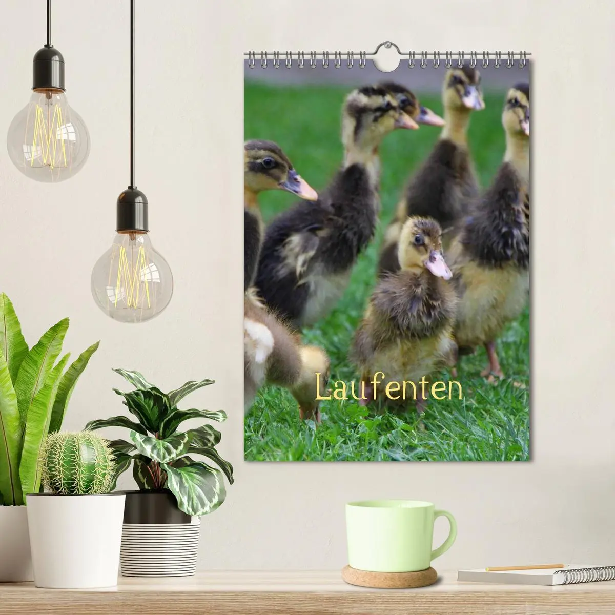 Bild: 9783516489309 | Laufenten (Wandkalender 2026 DIN A4 hoch), CALVENDO Monatskalender