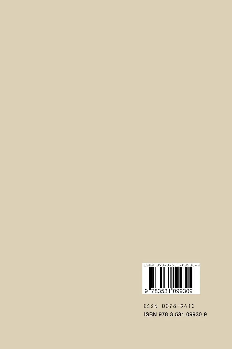 Rückseite: 9783531099309 | Abrasax | Maria Totti (u. a.) | Taschenbuch | xii | Deutsch | 1991