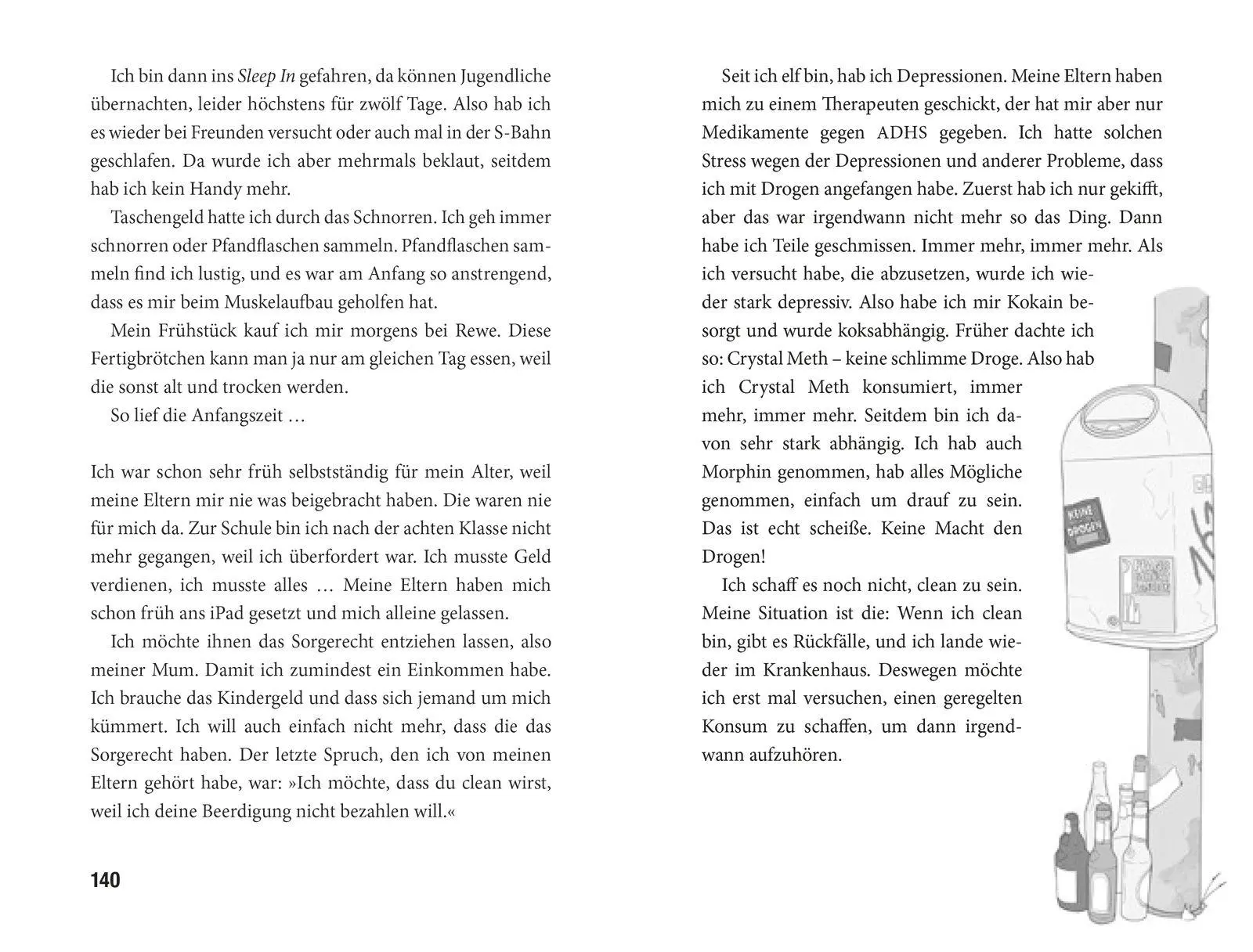 Bild: 9783733509309 | Wie Treibholz auf Asphalt - Junge Menschen erzählen von ihrem Leben...