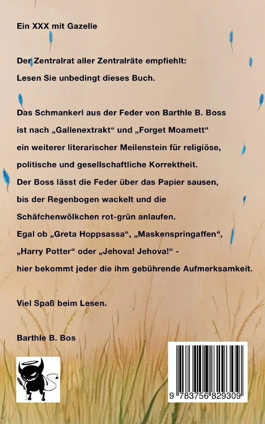 Rückseite: 9783756829309 | Ein XXX mit Gazelle | zagt im Regen nie | Barthle B. Boss | Buch