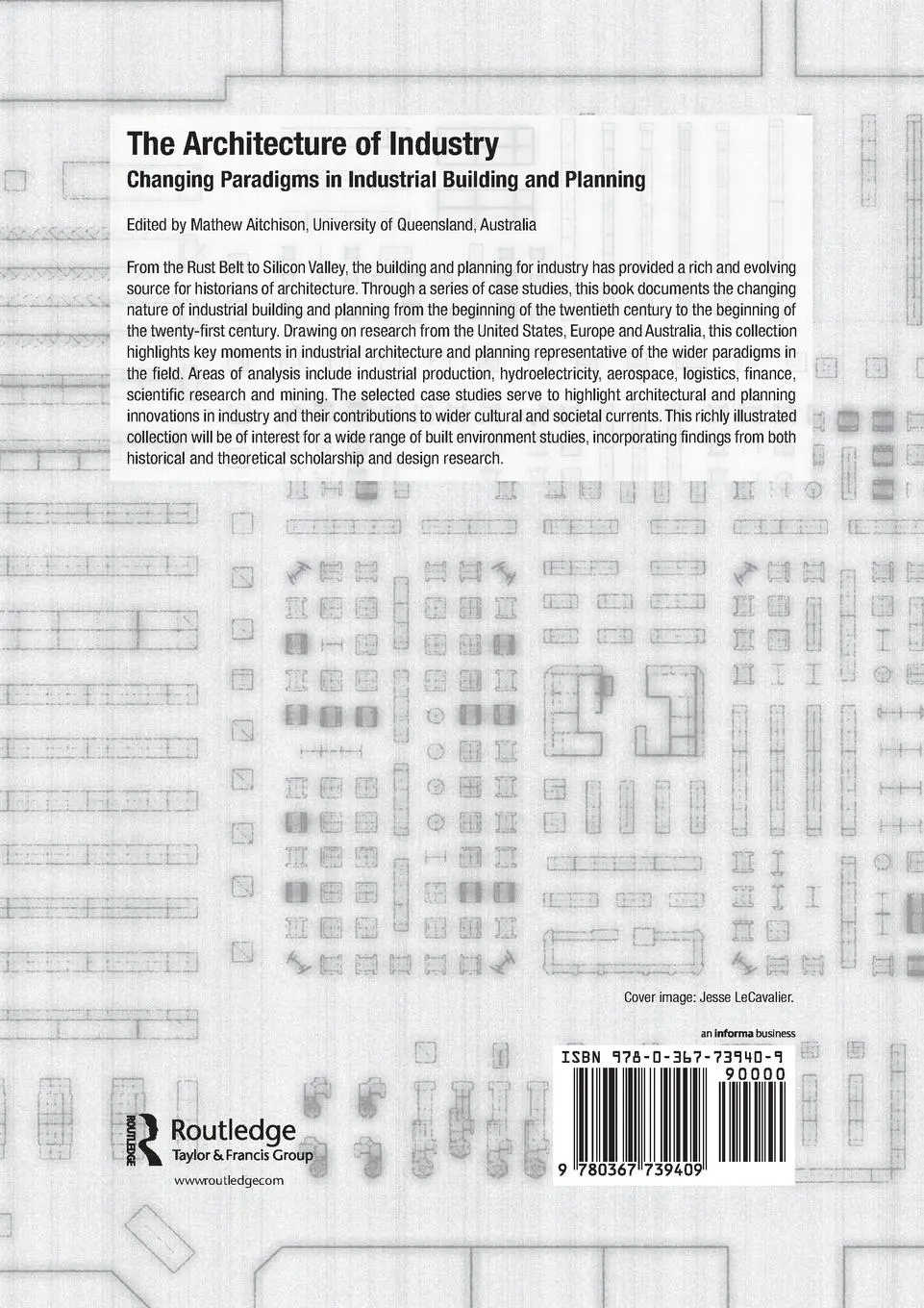 Rückseite: 9780367739409 | The Architecture of Industry | Mathew Aitchison | Taschenbuch | 2020