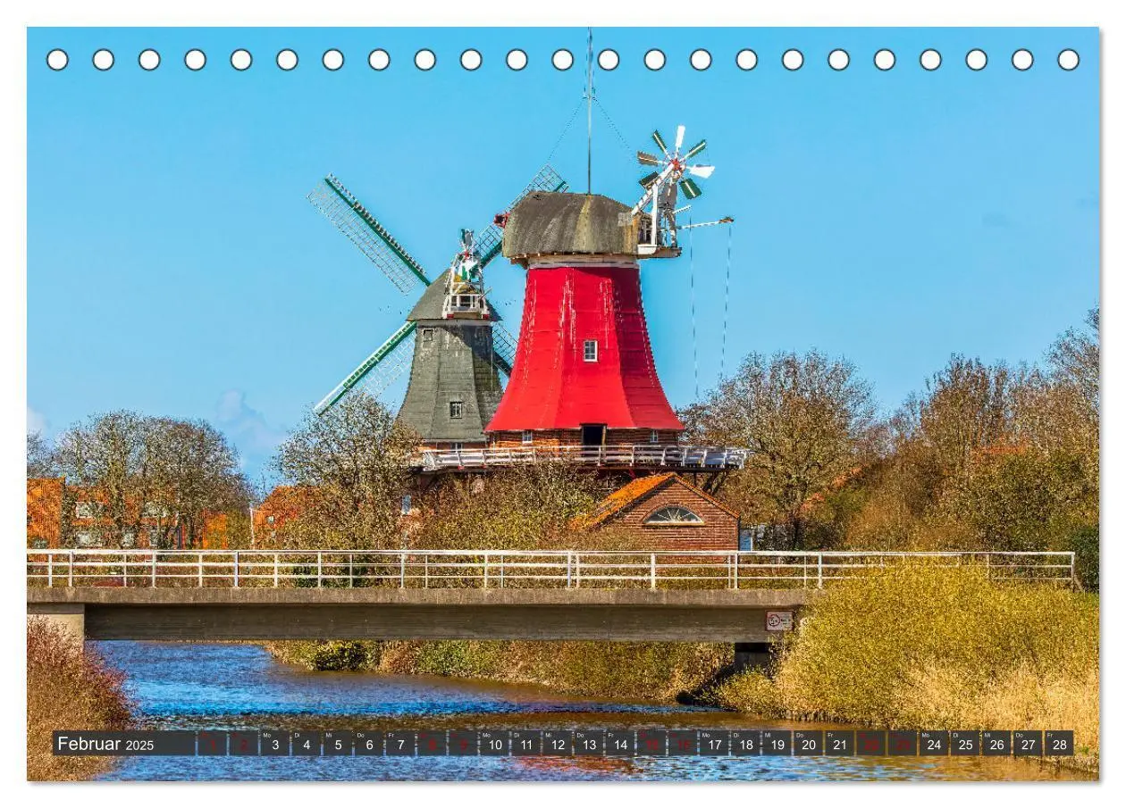 Bild: 9783383969409 | Tour de Ostfriesland (Tischkalender 2025 DIN A5 quer), CALVENDO...