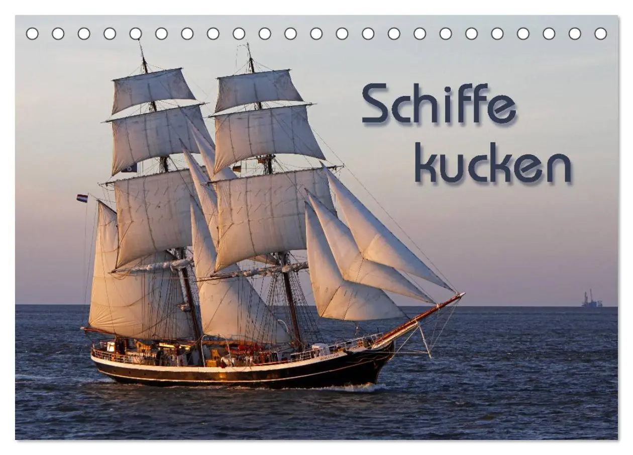 Cover: 9783516239409 | Schiffe kucken (Tischkalender 2026 DIN A5 quer), CALVENDO...