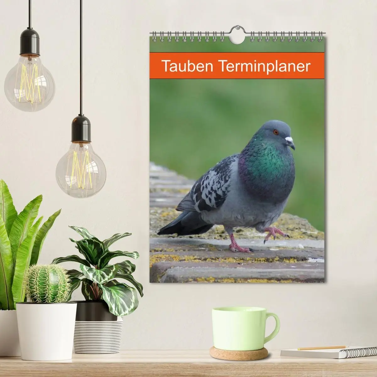 Bild: 9783569949409 | Tauben Terminplaner (Wandkalender 2027 DIN A4 hoch), CALVENDO...