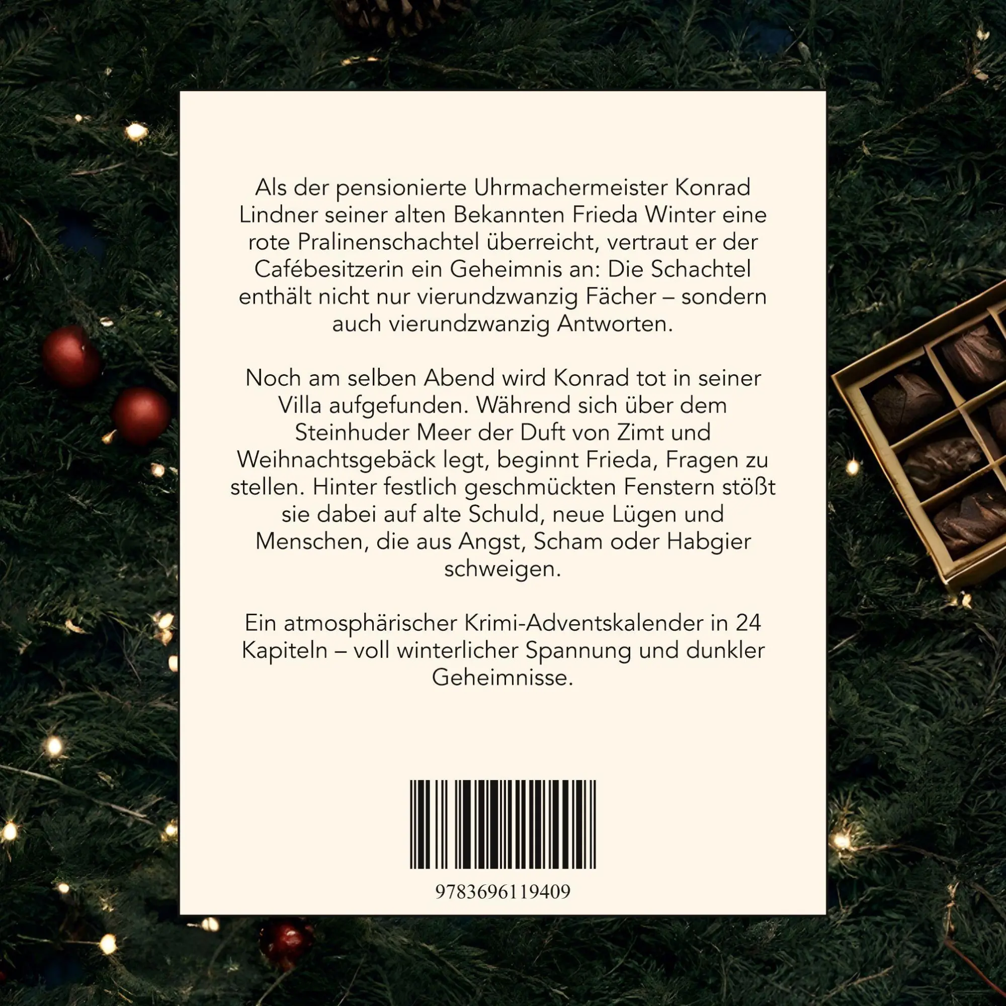 Rückseite: 9783696119409 | Mord am Steinhuder Meer | Der Krimi-Adventskalender in 24 Akten | Buch
