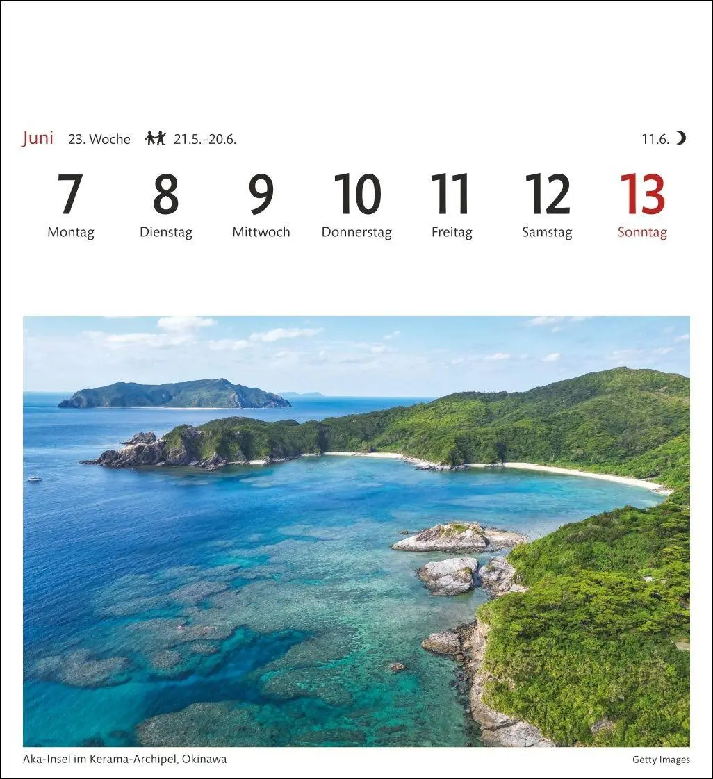 Bild: 9783840039409 | Japan Sehnsuchtskalender 2027 - Wochenkalender mit 53 Postkarten