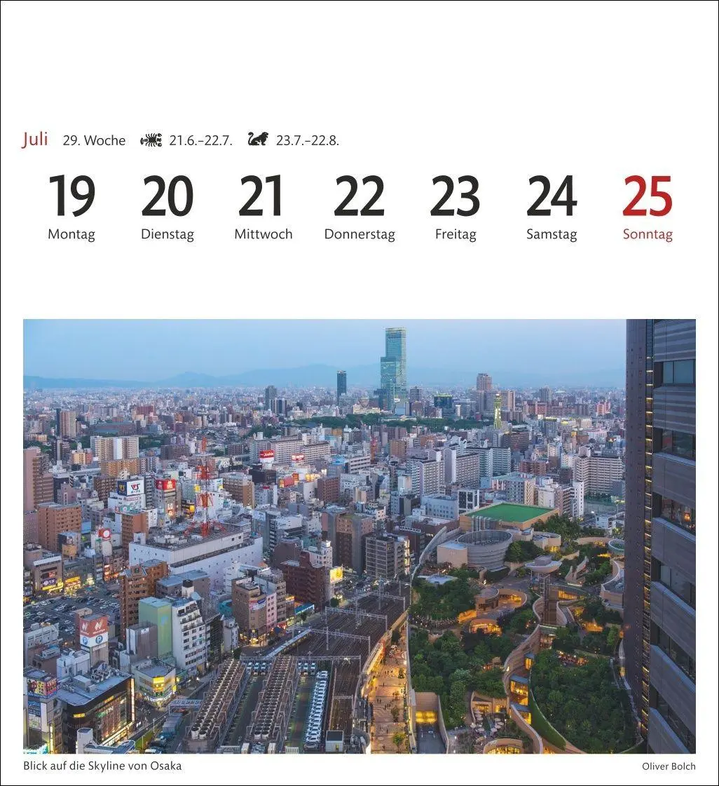 Bild: 9783840039409 | Japan Sehnsuchtskalender 2027 - Wochenkalender mit 53 Postkarten