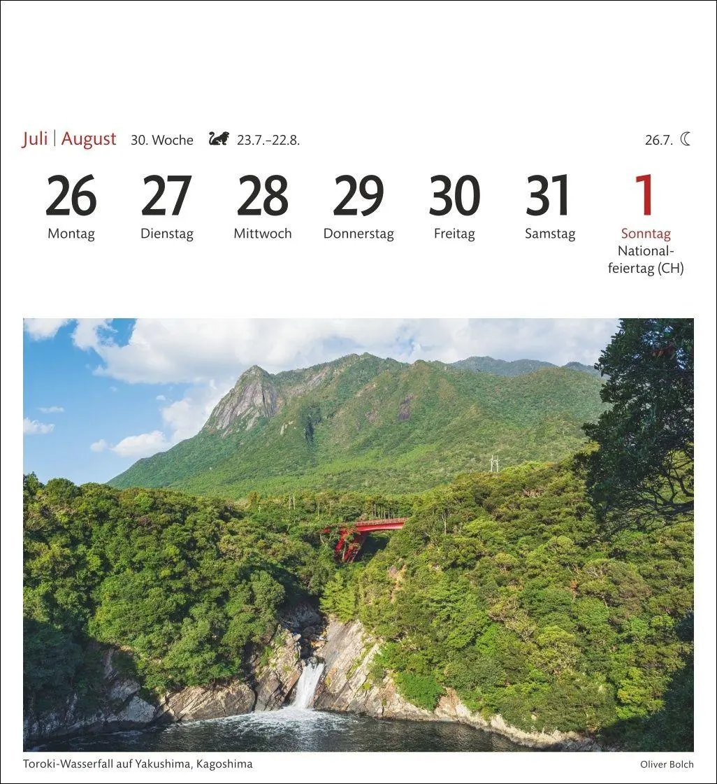 Bild: 9783840039409 | Japan Sehnsuchtskalender 2027 - Wochenkalender mit 53 Postkarten