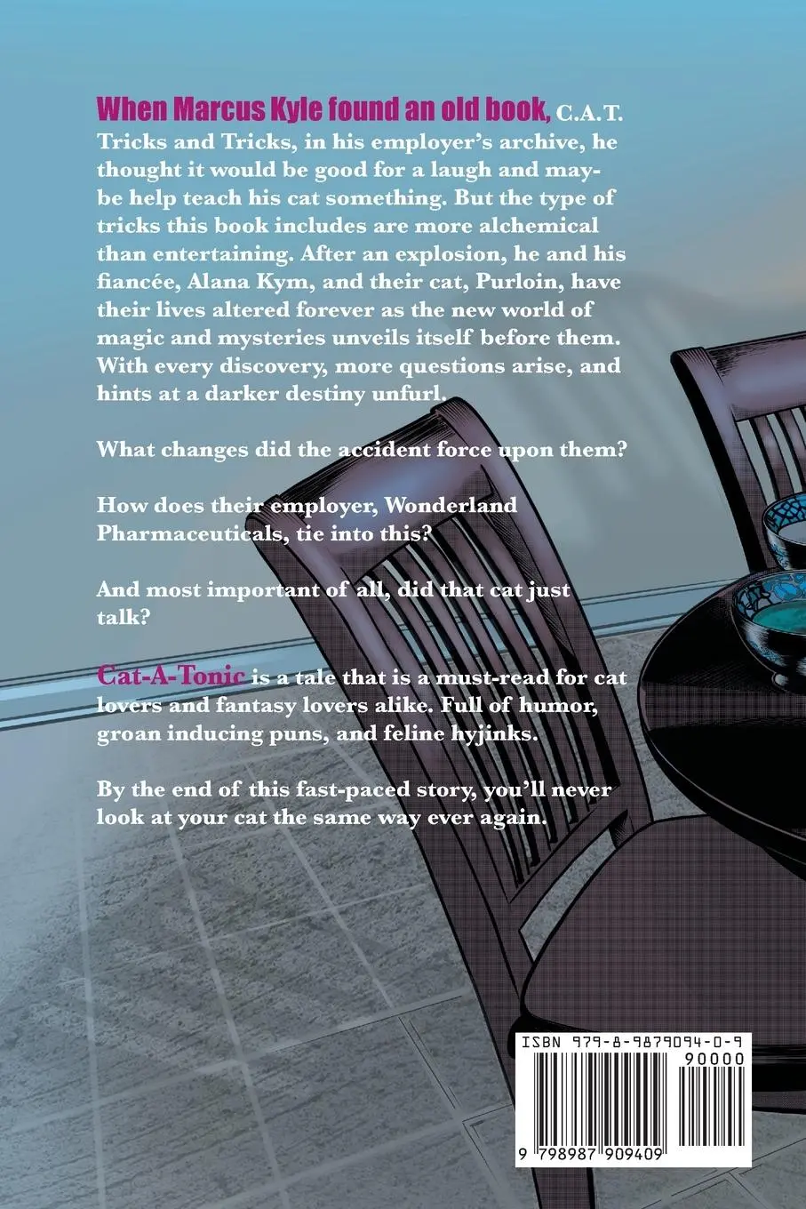 Rückseite: 9798987909409 | Marcus' Misadventures - Cat-a-Tonic Book 1 | Jeremy M Moore | Buch