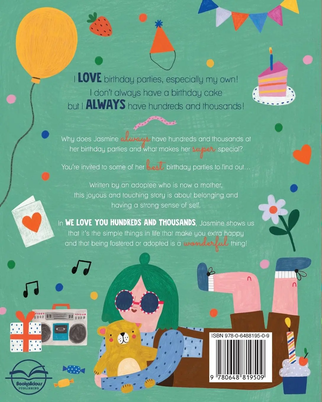 Rückseite: 9780648819509 | We Love You Hundreds and Thousands | Dara Read | Taschenbuch | 2021