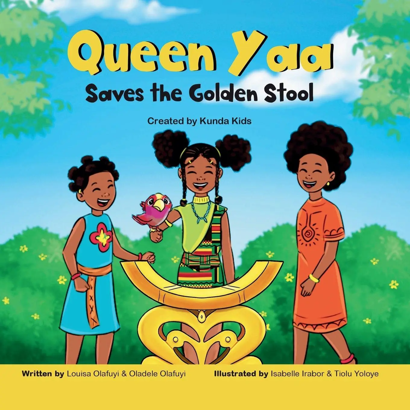 Cover: 9781838279509 | Queen Yaa Saves the Golden Stool | Louisa Olafuyi (u. a.) | Buch