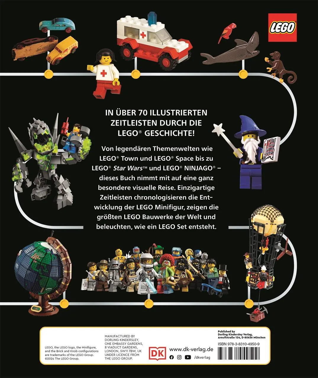 Rückseite: 9783831049509 | LEGO® Timelines | Simon Hugo | Buch | 256 S. | Deutsch | 2024