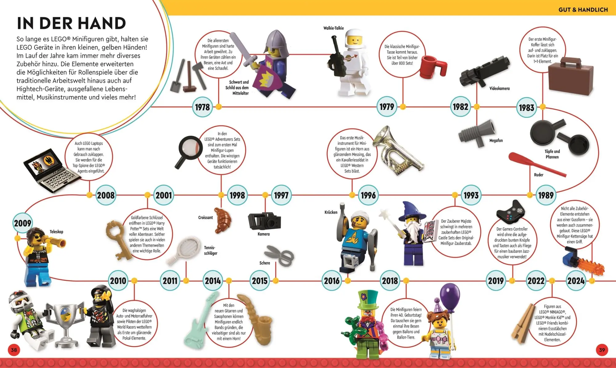 Bild: 9783831049509 | LEGO® Timelines | Simon Hugo | Buch | 256 S. | Deutsch | 2024