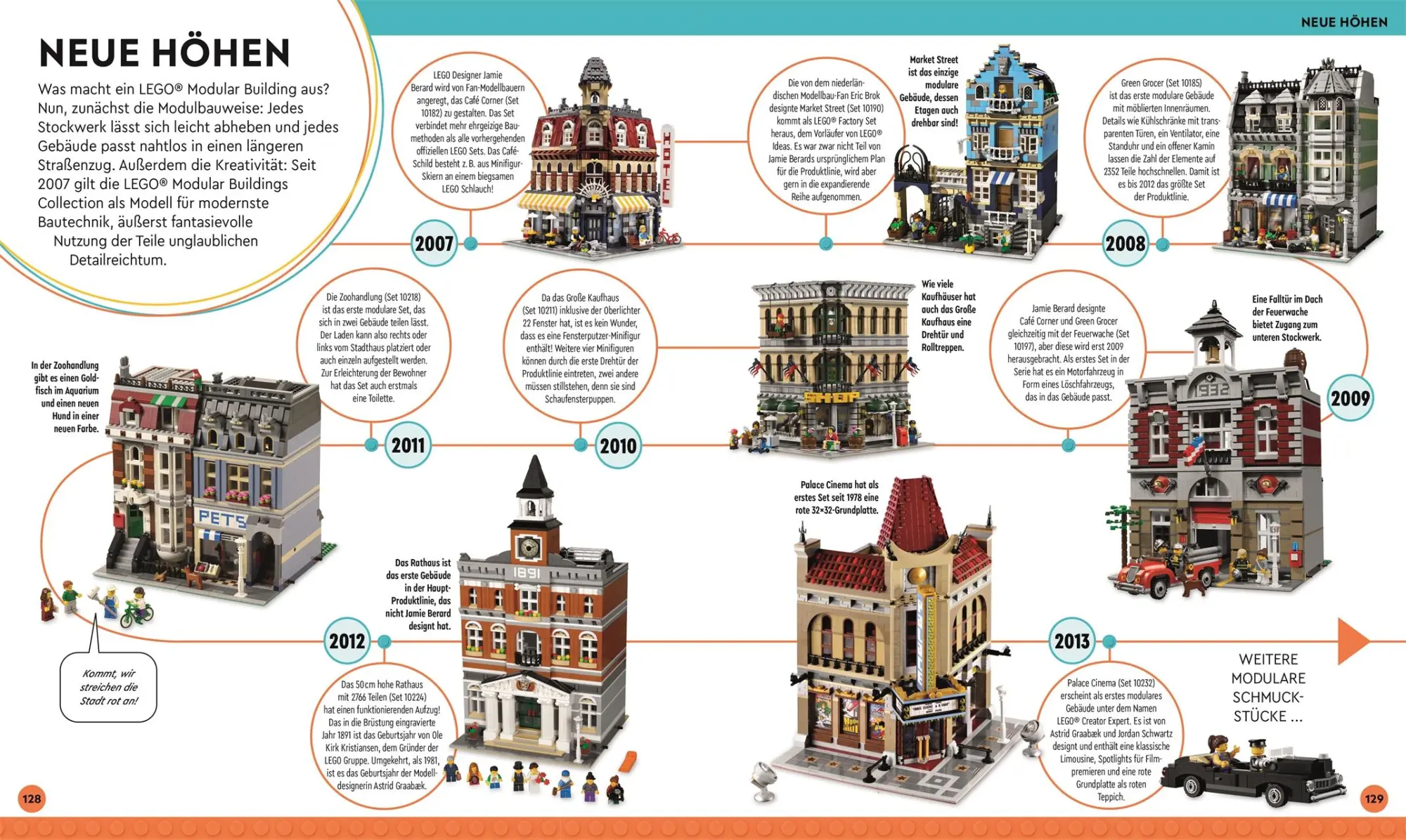 Bild: 9783831049509 | LEGO® Timelines | Simon Hugo | Buch | 256 S. | Deutsch | 2024