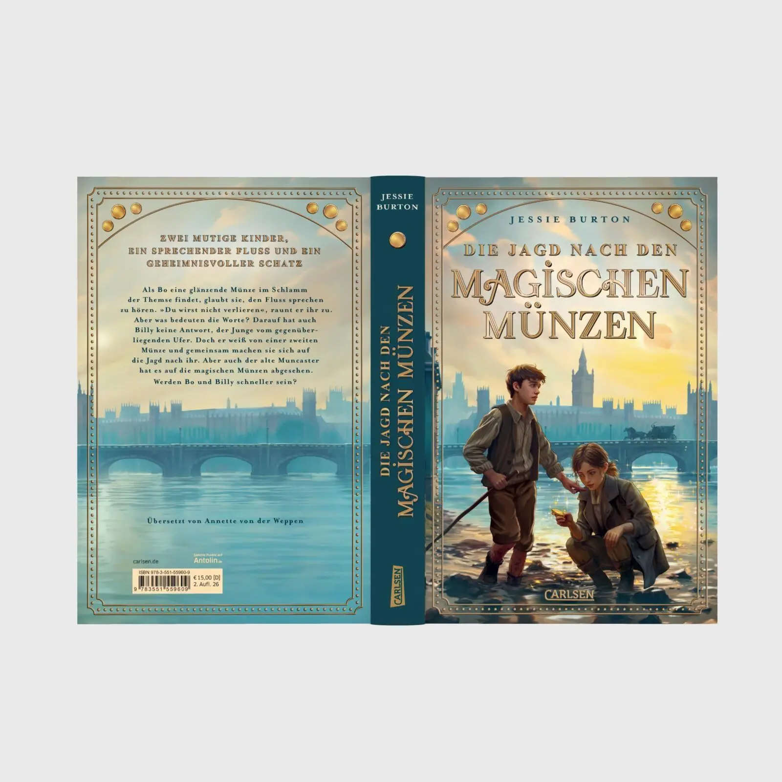 Bild: 9783551559609 | Die Jagd nach den magischen Münzen | Jessie Burton | Buch | 272 S.