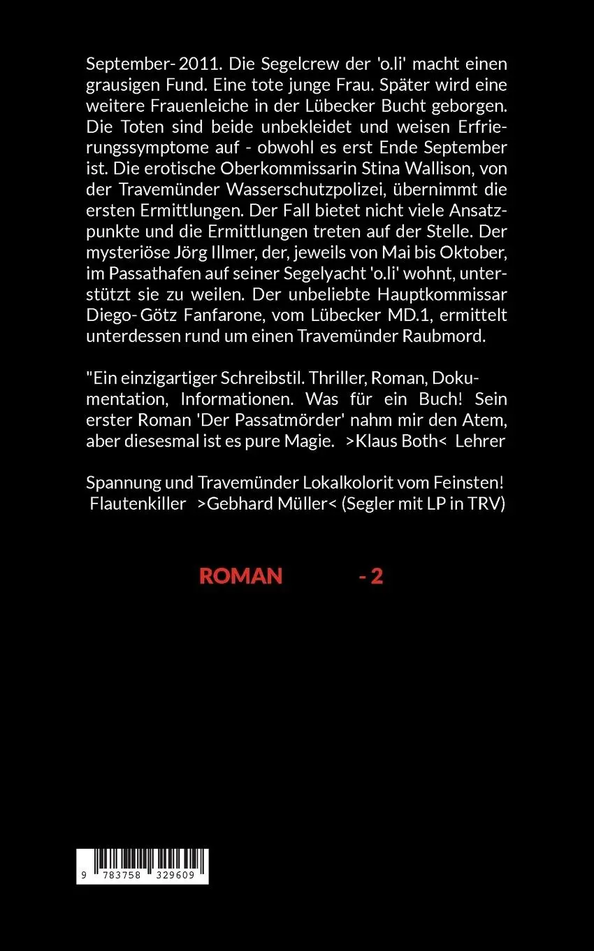 Rückseite: 9783758329609 | Engel von Travemünde | Guido Bleil | Taschenbuch | 156 S. | Deutsch