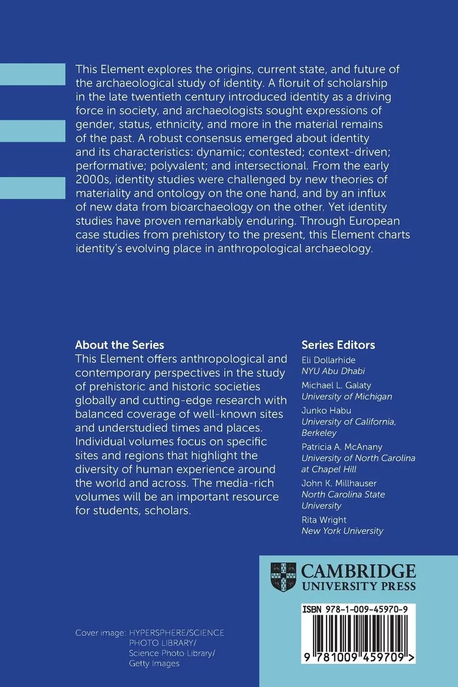 Rückseite: 9781009459709 | Identity Studies in Archaeology | Emma Blake | Taschenbuch | Englisch