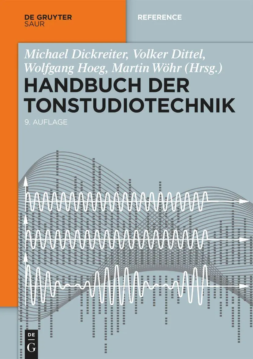 Cover: 9783110759709 | Handbuch der Tonstudiotechnik. 2 Bände | Michael Dickreiter (u. a.)