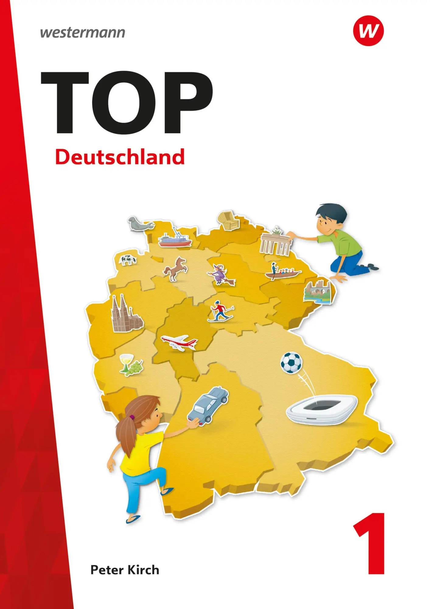 Cover: 9783141139709 | TOP 1. Topographische Arbeitshefte. Deutschland | Ausgabe 2016 | Kirch