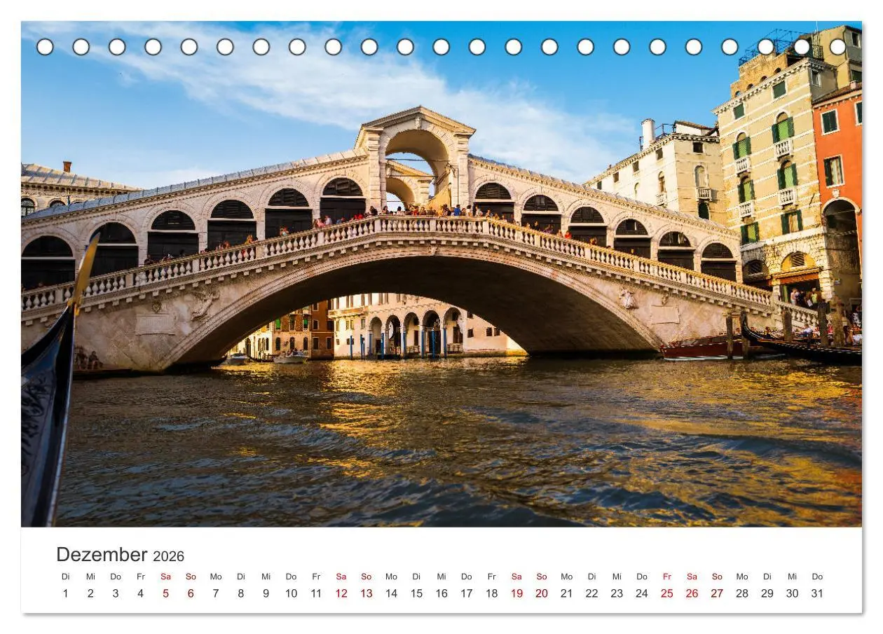 Bild: 9783457599709 | Brücken - Die schönsten Brücken der Welt. (Tischkalender 2026 DIN...