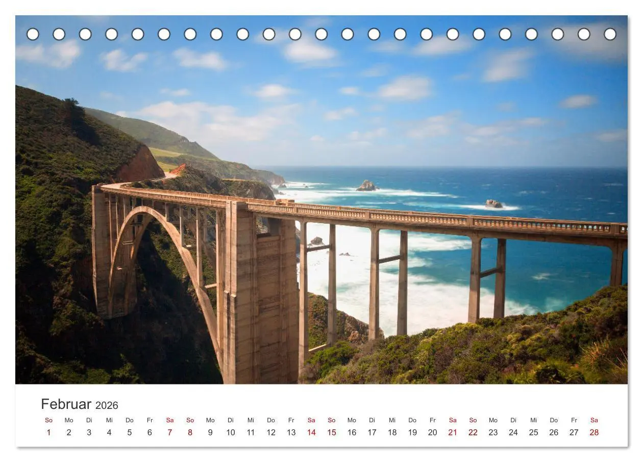 Bild: 9783457599709 | Brücken - Die schönsten Brücken der Welt. (Tischkalender 2026 DIN...